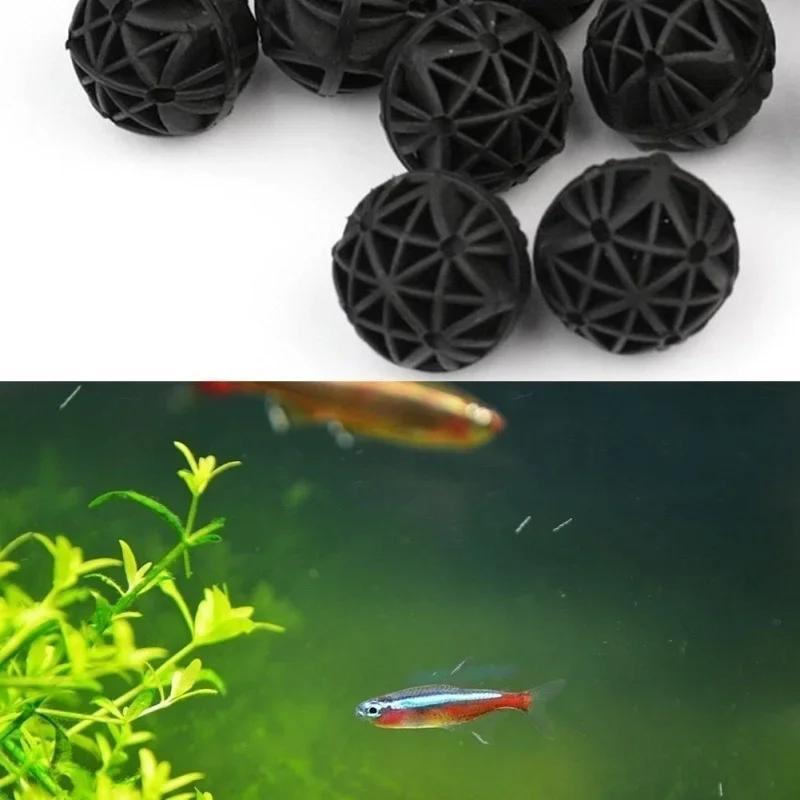 50Pcs 16mm Aquarium Bio Filter - Aquarium Planted Tank Filter 评论和价格