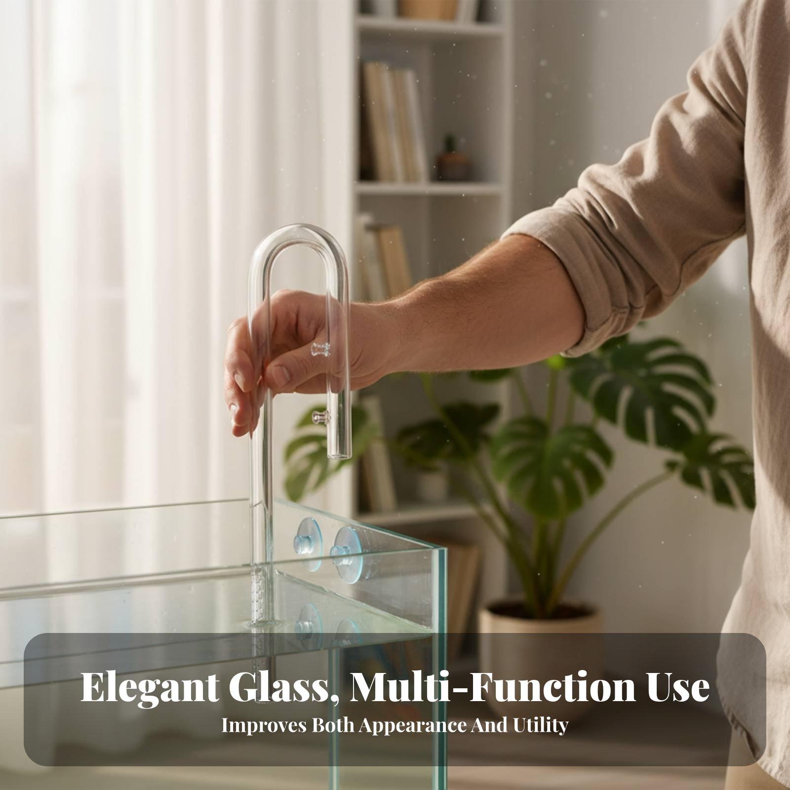 Glass Lily Pipe Outlet for Aqu - Aquarium Planted Tank Filter 评论和价格