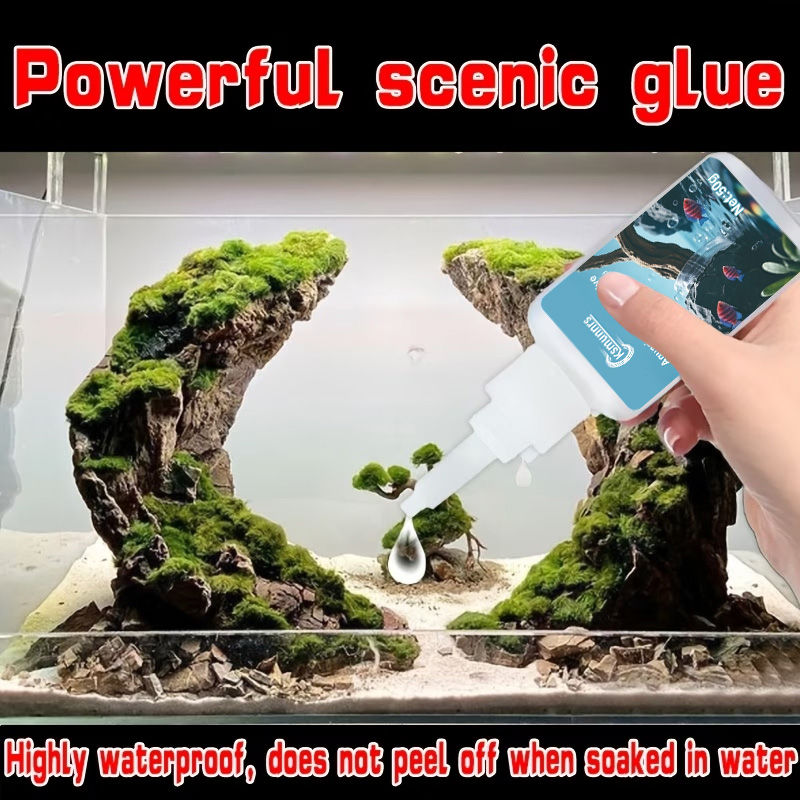 Aquarium Landscape Glue, Quick - Aquarium Plant Glue 评论和价格