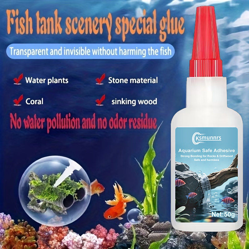 Aquarium Landscape Glue, Quick - Aquarium Plant Glue 评论和价格