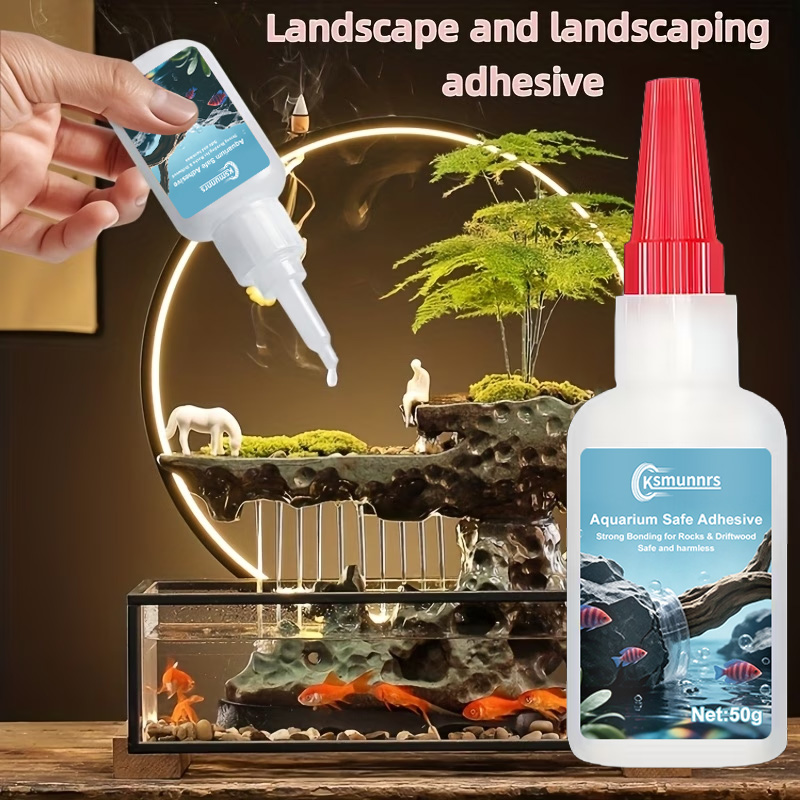 Aquarium Landscape Glue, Quick - Aquarium Plant Glue 评论和价格
