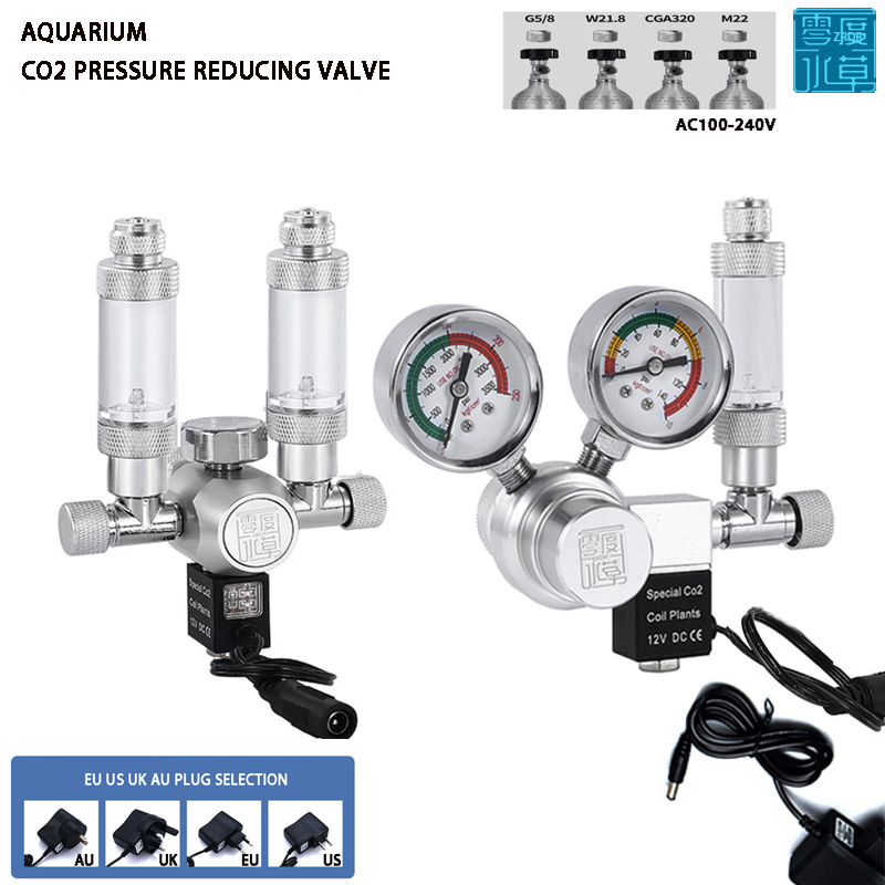 Aquarium CO2 Regulator Solenoi - Planted Aquarium Supplies 评论和价格