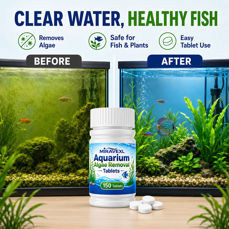 MIRAVEXL 150 Aquarium Algae Re - Planted Aquarium Supplies 评论和价格