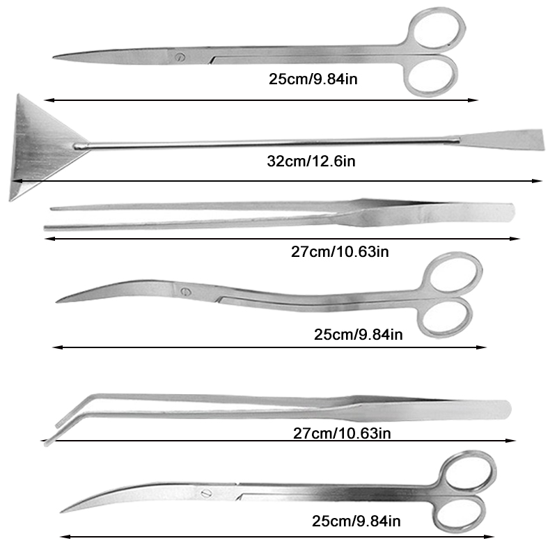Aquarium Scissors Tweezers Too - Planted Aquarium Maintenance Kit 评论和价格