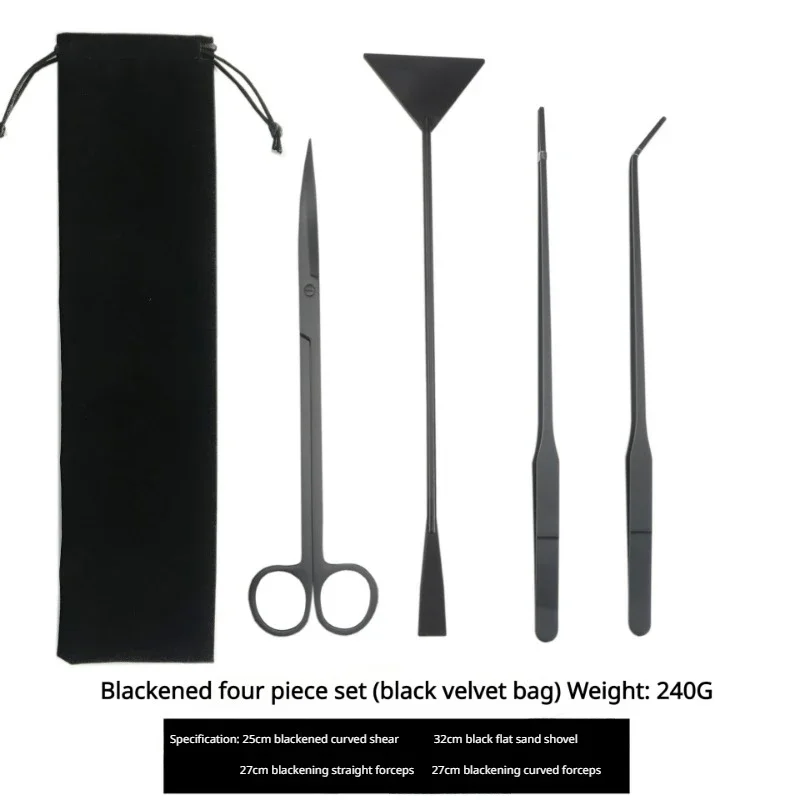 Water Grass Scissors Set Four  - Planted Aquarium Maintenance Kit 评论和价格